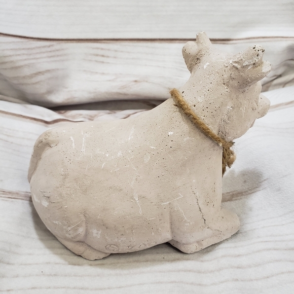 Dung Buddy Moo Doo Cow Garden Sculpture Vintage Zoo Doo Compost Company 1994 - Picture 6 of 10